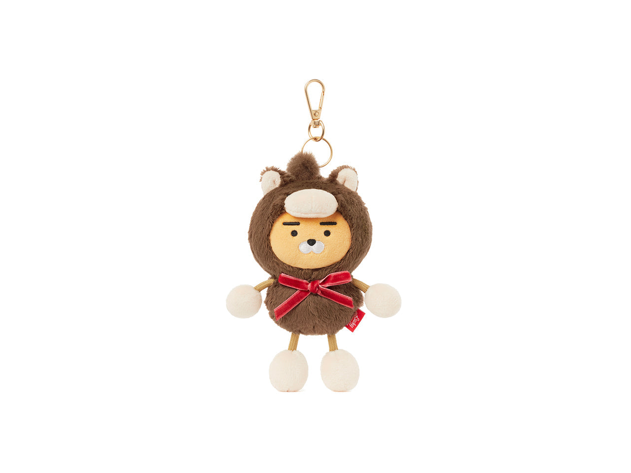 Keychain Plush Ryan - Authentic Kakao Friends from Korea | Koolseoul