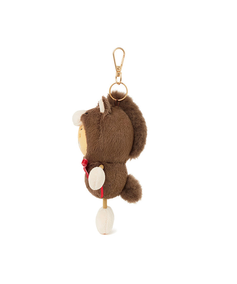 Keychain Plush Ryan - Authentic Kakao Friends from Korea | Koolseoul