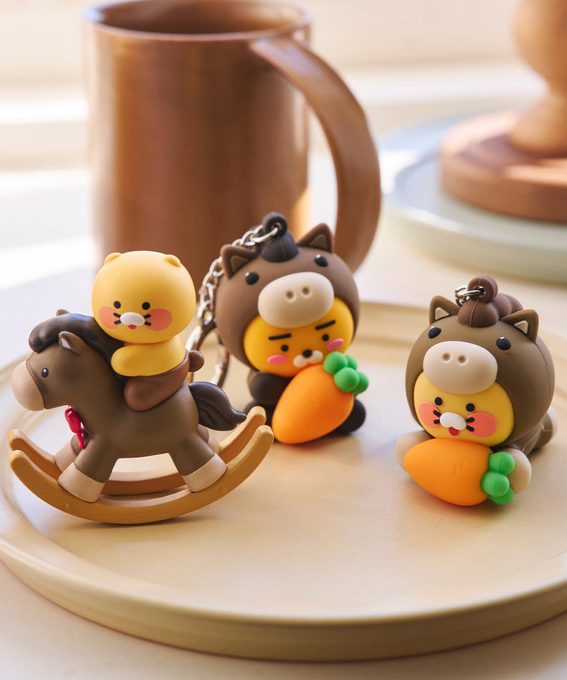LED Figurine Keychain Chunsik - Korean kawaii Kakao Friends | Koolseoul