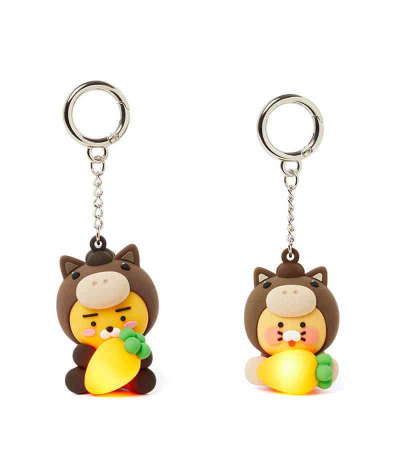 LED Figurine Keychain Ryan - Authentic Kakao Friends from Korea | Koolseoul