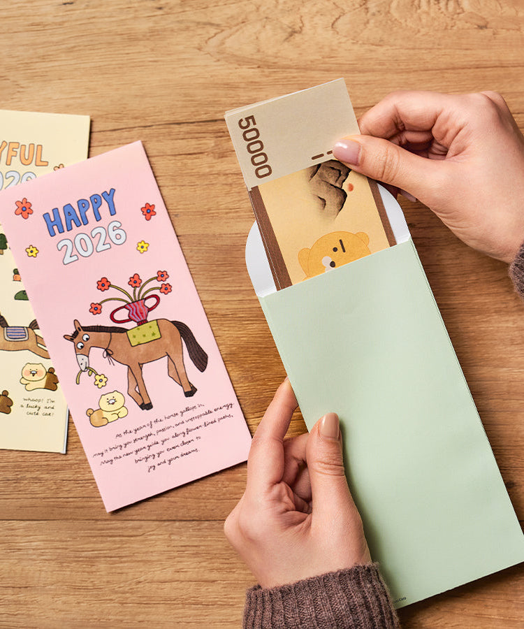 Set(3P) Chunsik Greeting Card - Official Kakao Friends merchandise | Koolseoul