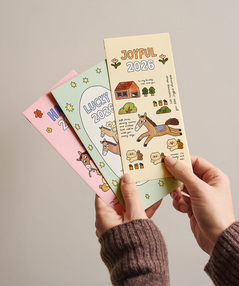 Set(3P) Chunsik Greeting Card - Authentic Kakao Friends from Korea | Koolseoul