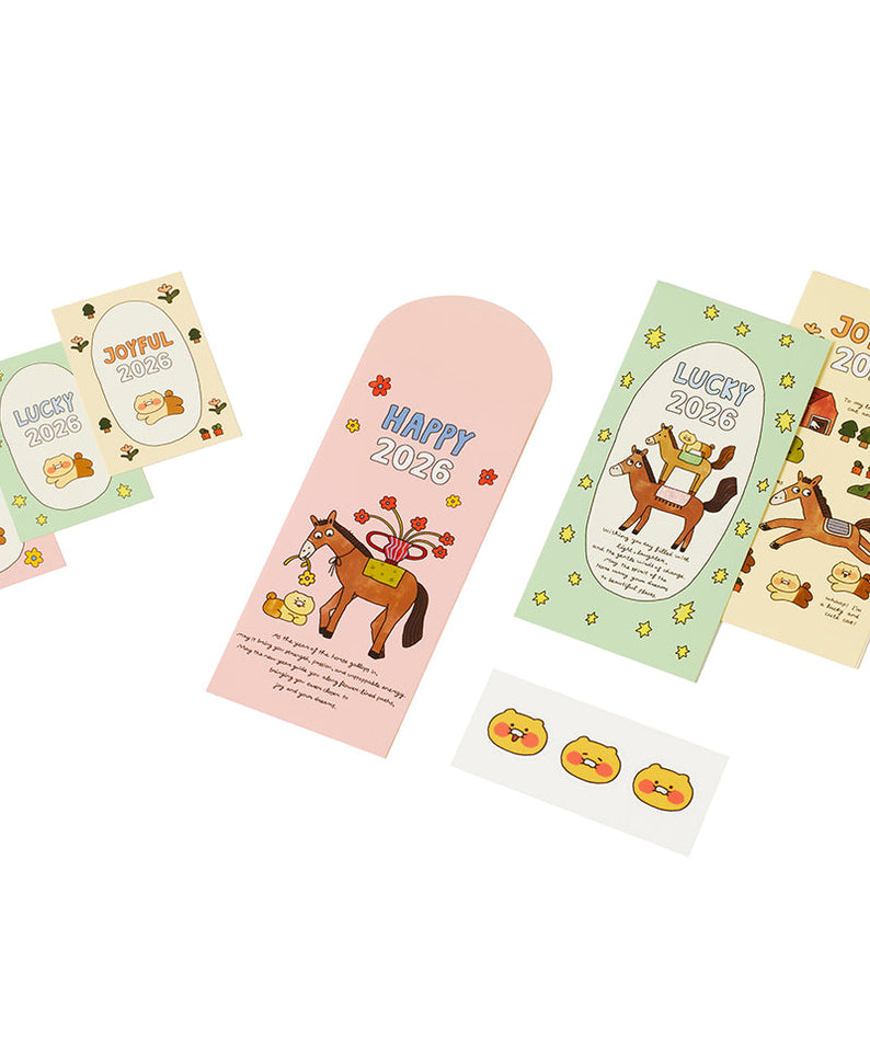 Set(3P) Chunsik Greeting Card - Official Kakao Friends merchandise | Koolseoul