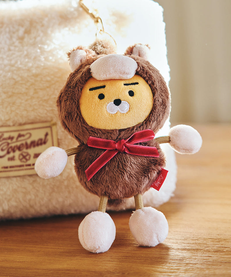 Keychain Plush Ryan - Korean kawaii Kakao Friends | Koolseoul