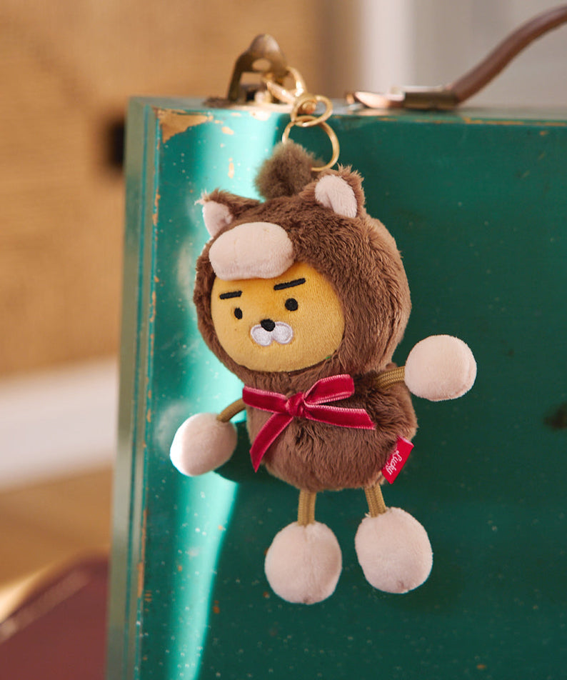Keychain Plush Ryan - Official Kakao Friends merchandise | Koolseoul