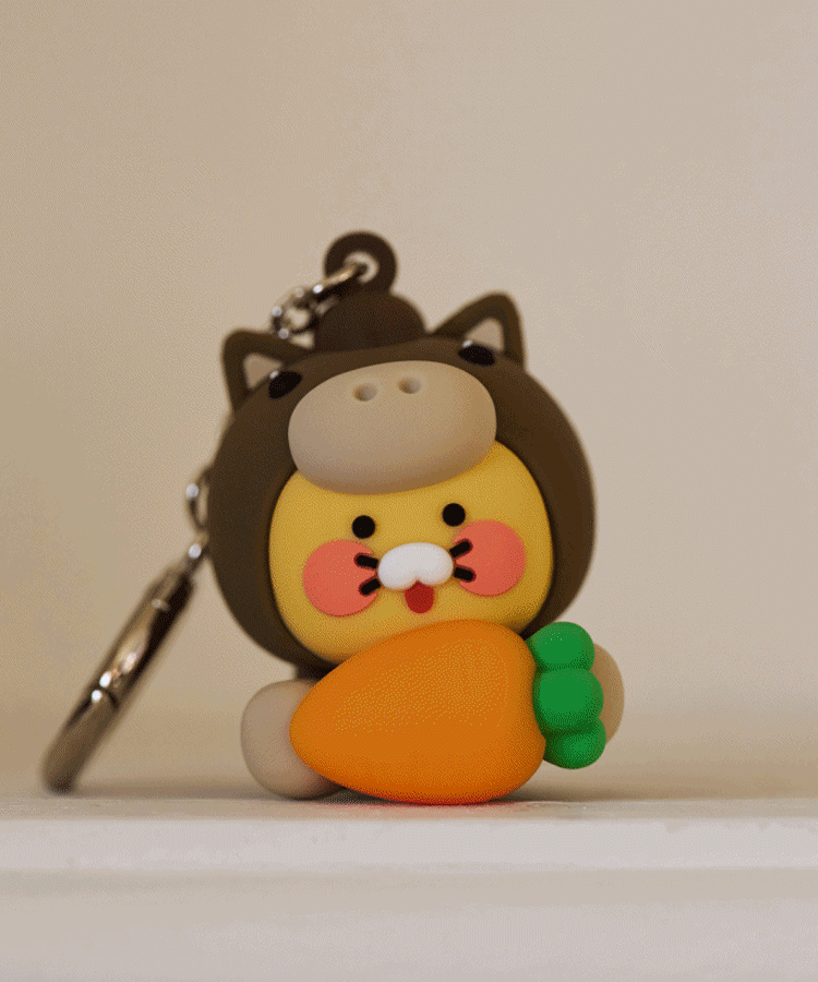 LED Figurine Keychain Chunsik - Official Kakao Friends merchandise | Koolseoul