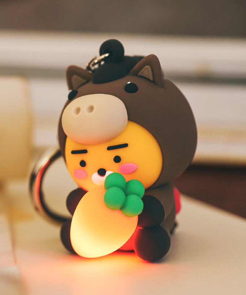 LED Figurine Keychain Ryan - Official Kakao Friends merchandise | Koolseoul