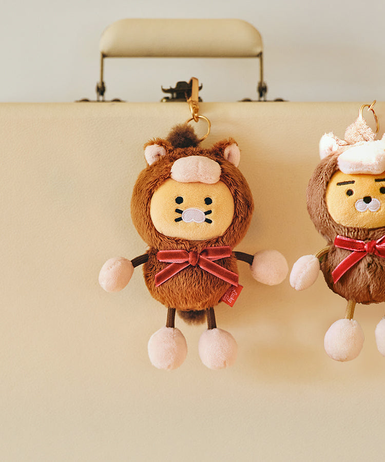 Keychain Plush Ryan - Authentic Kakao Friends from Korea | Koolseoul