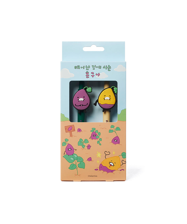 2 Set Desk Accessory - Korean kawaii Kakao Friends | Koolseoul