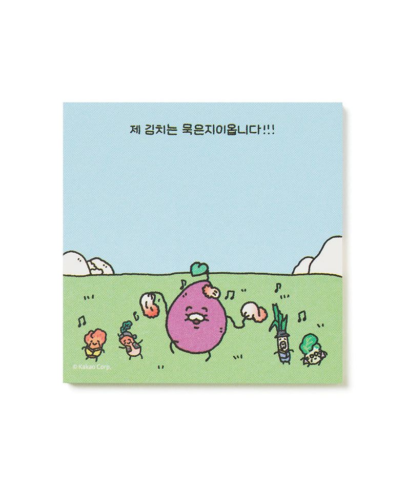 Bloc-notes Stationery - Authentic Kakao Friends from Korea | Koolseoul