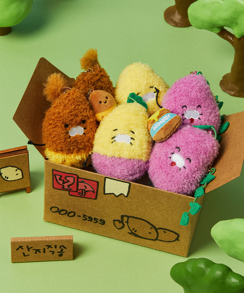Mini Keychain Plush - Official Kakao Friends merchandise | Koolseoul