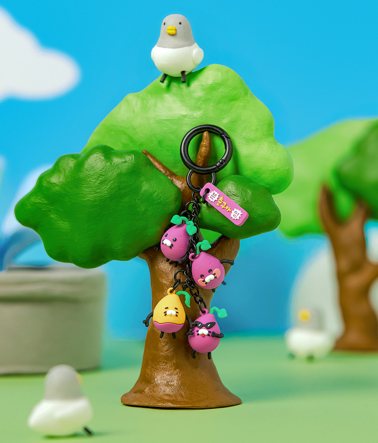 Figurine Keychain - Korean kawaii Kakao Friends | Koolseoul