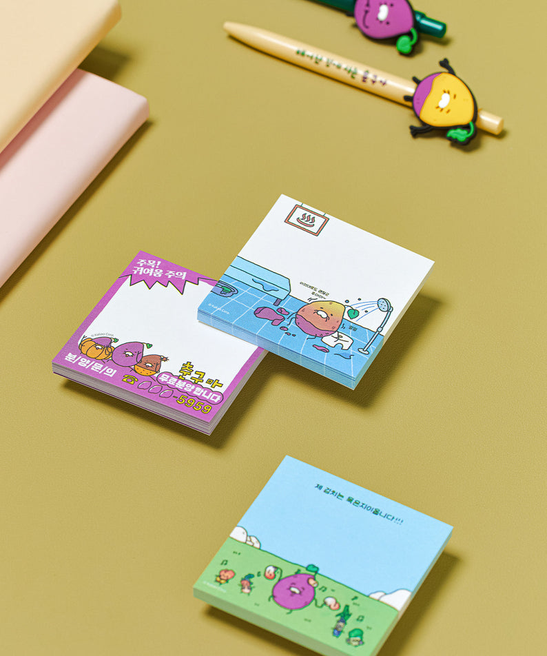 Bloc-notes Stationery - Korean kawaii Kakao Friends | Koolseoul