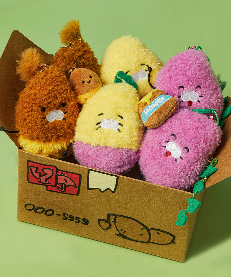 Mini Keychain Plush - Korean kawaii Kakao Friends | Koolseoul