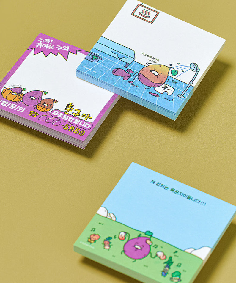 Bloc-notes Stationery - Authentic Kakao Friends from Korea | Koolseoul
