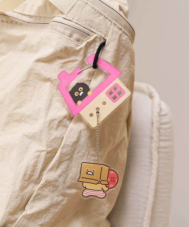 Acrylic Keychain Chunsik - Authentic Kakao Friends from Korea | Koolseoul