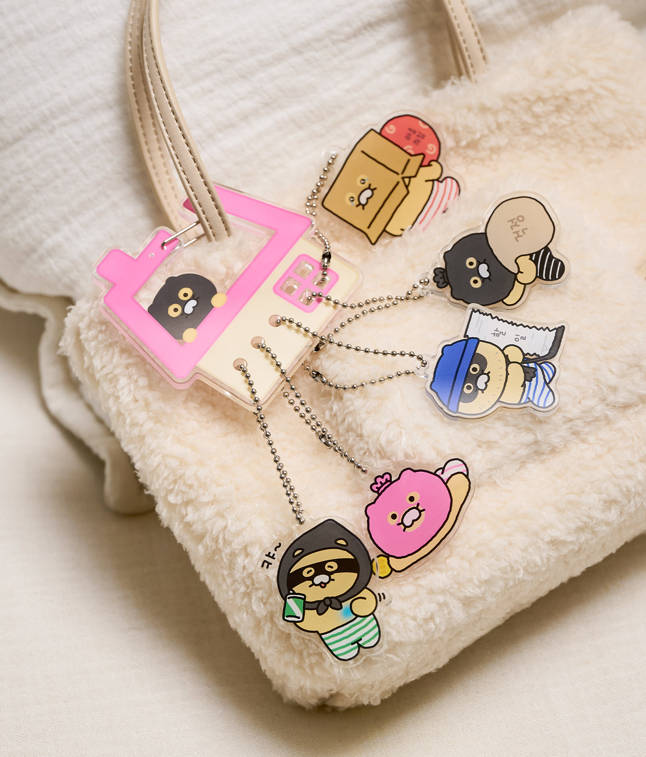 Acrylic Keychain Chunsik - Authentic Kakao Friends from Korea | Koolseoul