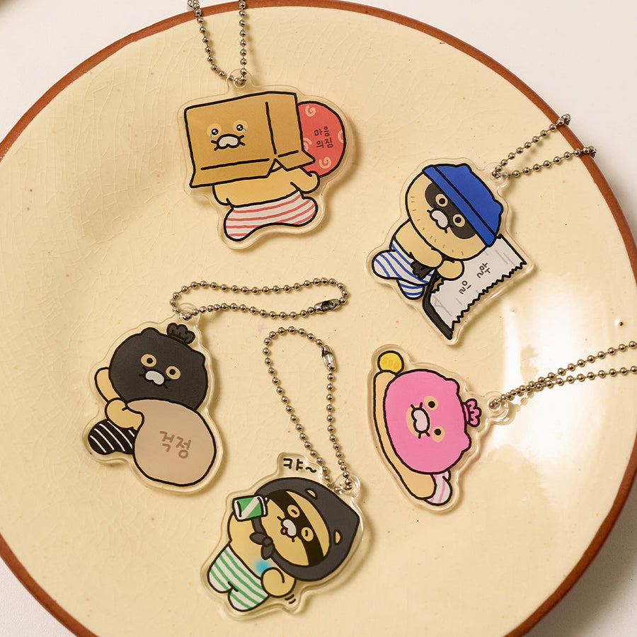 Kakao Friends - Acrylic Keychain(5 1) Chunsik