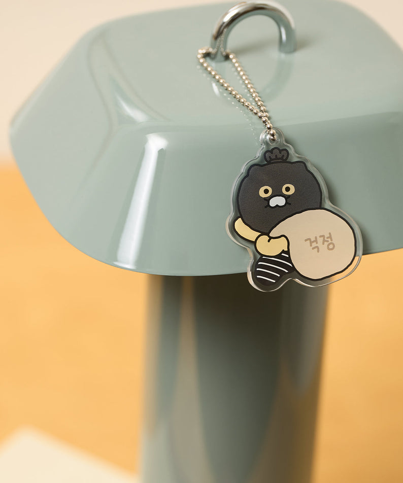Acrylic Keychain(5 1) Chunsik - Authentic Kakao Friends from Korea | Koolseoul