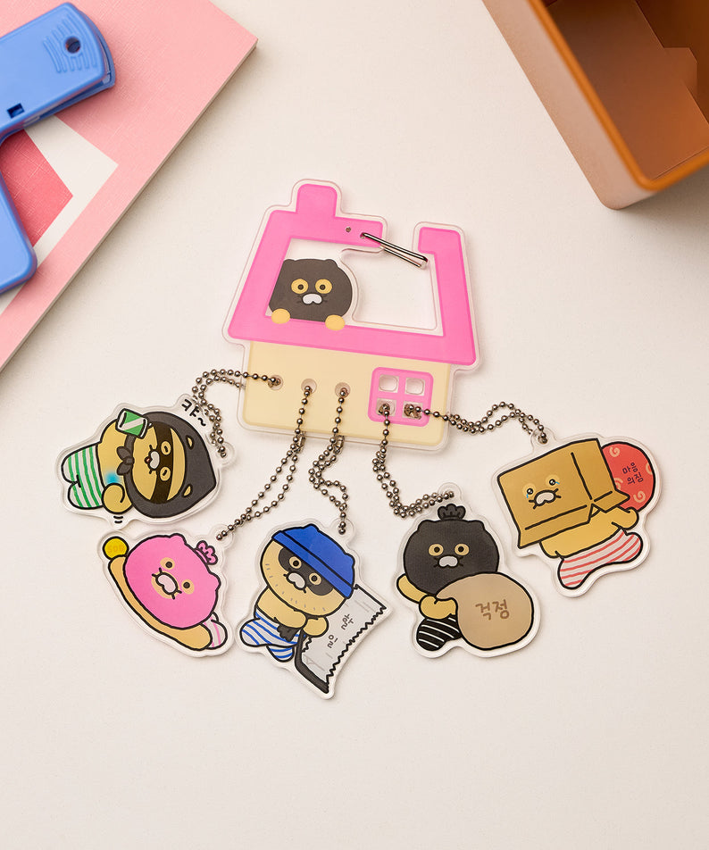 Acrylic Keychain(5 1) Chunsik - Korean kawaii Kakao Friends | Koolseoul
