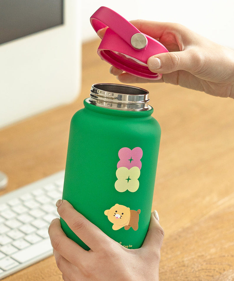 Chunsik Tumbler Green - Korean kawaii Kakao Friends | Koolseoul