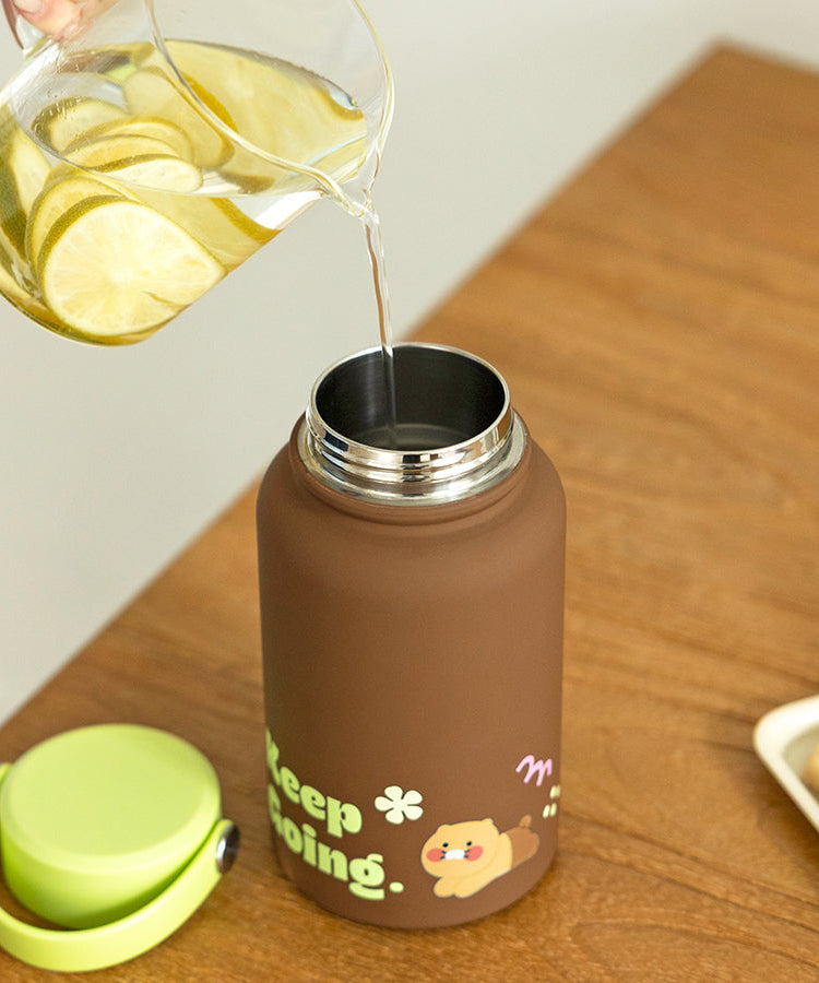 Chunsik Tumbler Brown - Official Kakao Friends merchandise | Koolseoul