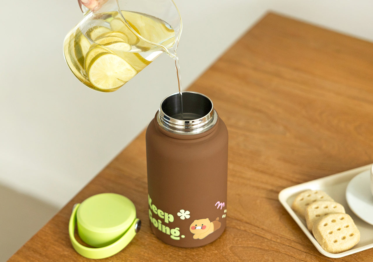 Chunsik Tumbler Brown - Official Kakao Friends merchandise | Koolseoul