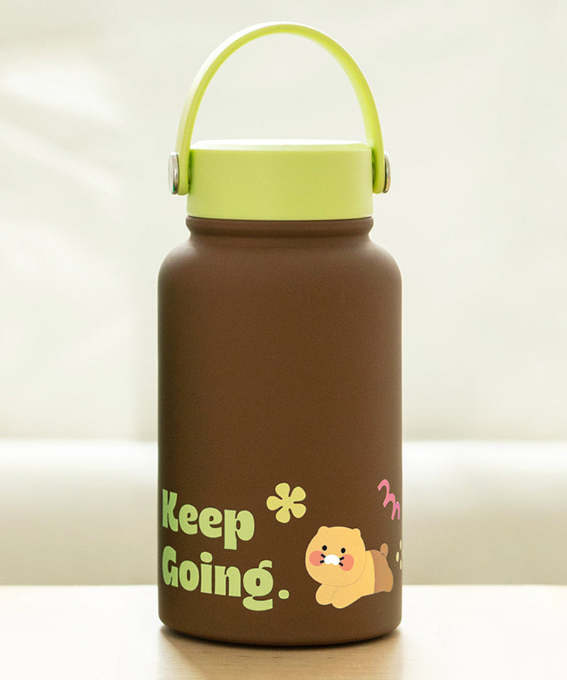 Chunsik Tumbler Brown - Official Kakao Friends merchandise | Koolseoul