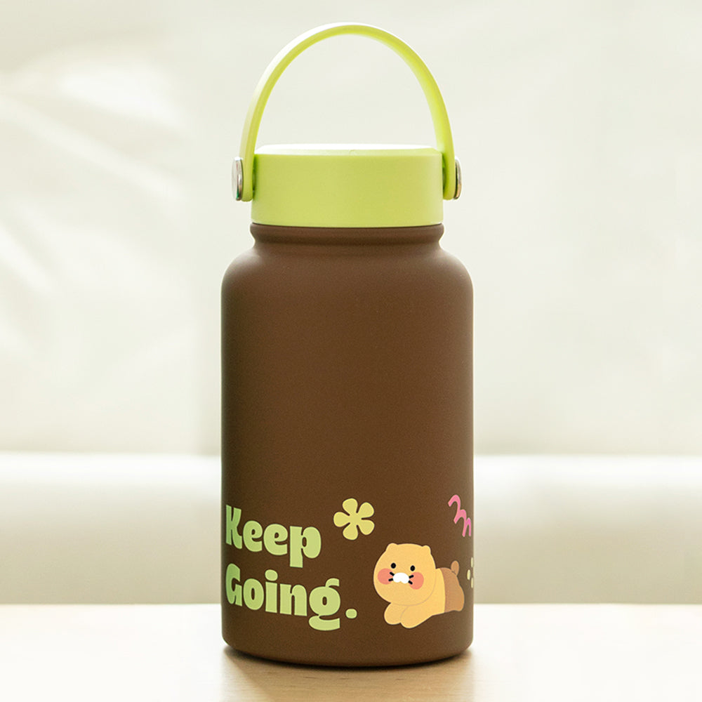 Chunsik Tumbler Brown - Official Kakao Friends merchandise | Koolseoul