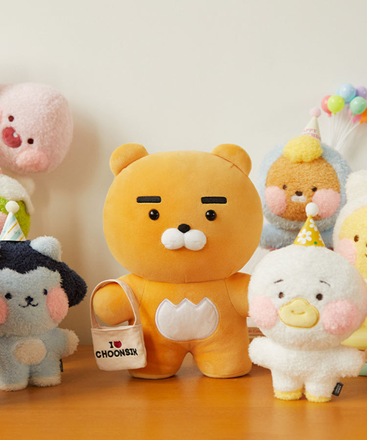 Ryan Plush Ryan - Official Kakao Friends merchandise | Koolseoul