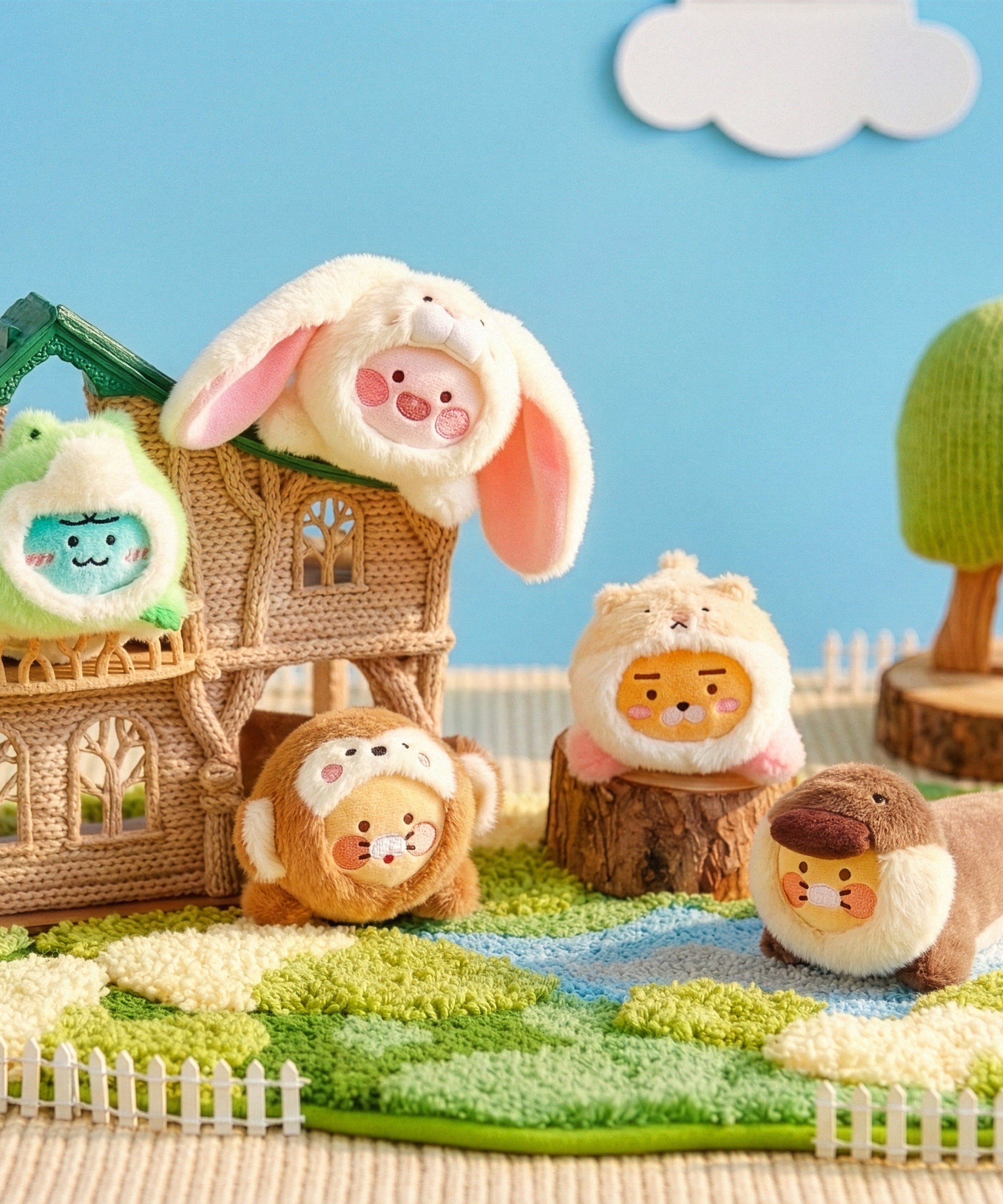 Friendzoo MiniPeluche Baby Chunsik Mini Plush - Korean kawaii Kakao Friends | Koolseoul