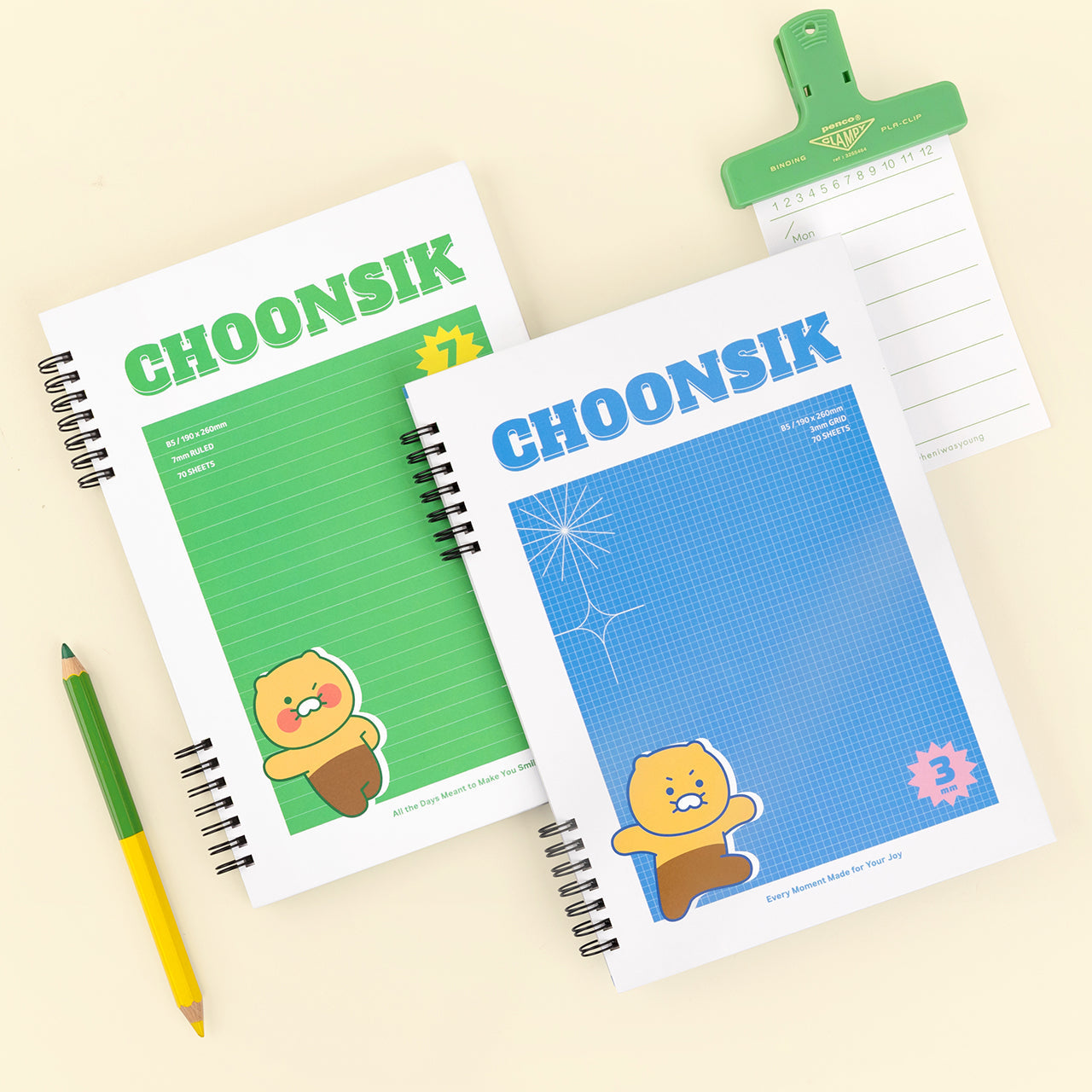Chunsik Notebook Stationery - Korean kawaii Kakao Friends | Koolseoul