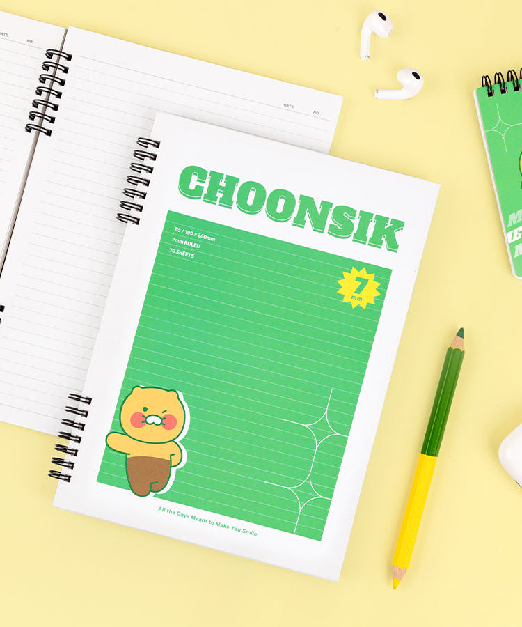 Chunsik Notebook Stationery - Korean kawaii Kakao Friends | Koolseoul