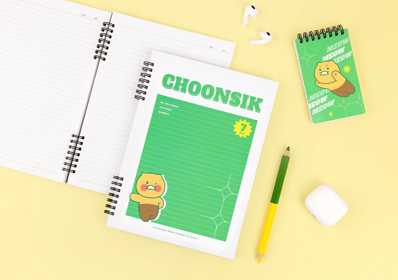 Chunsik Notebook Stationery - Korean kawaii Kakao Friends | Koolseoul