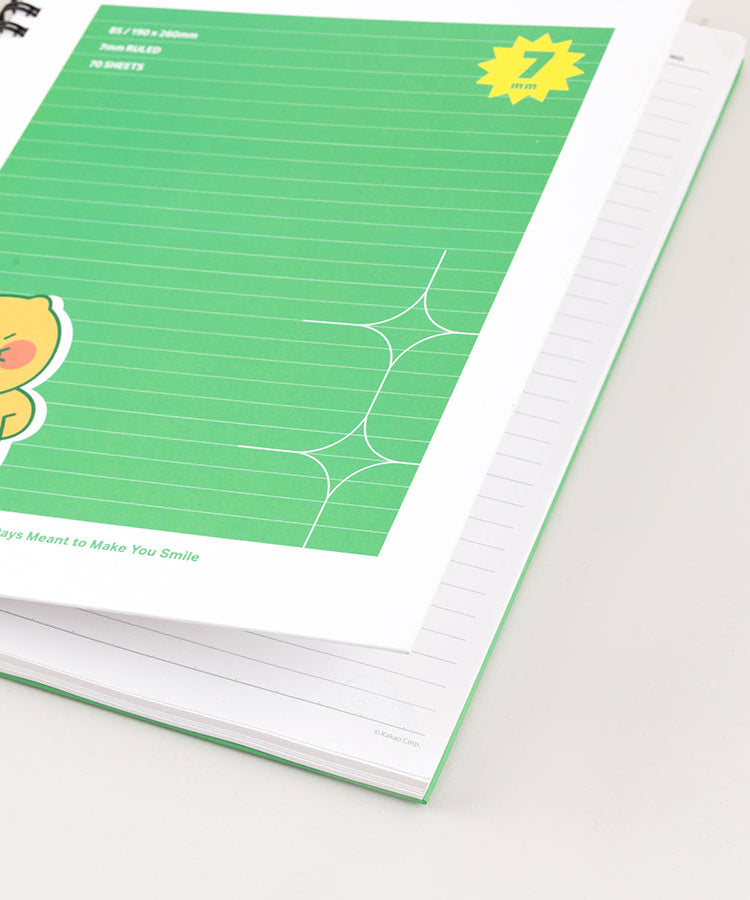 Chunsik Notebook Stationery - Official Kakao Friends merchandise | Koolseoul