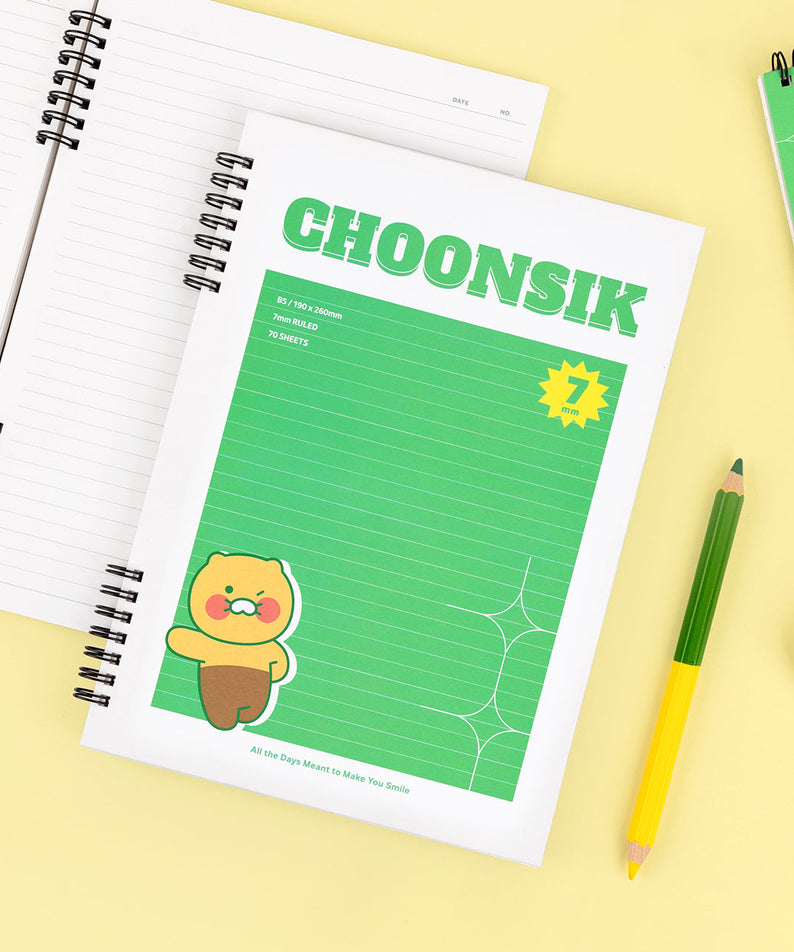 Chunsik Notebook Stationery - Korean kawaii Kakao Friends | Koolseoul