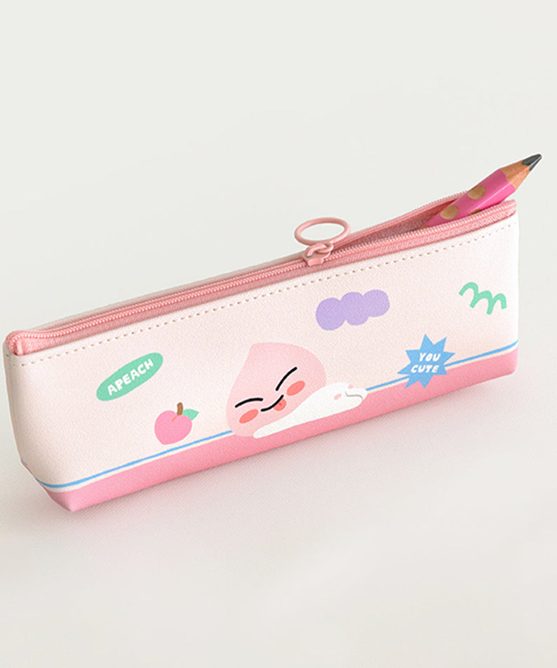 Pencil Case Apeach Stationery - Korean kawaii Kakao Friends | Koolseoul