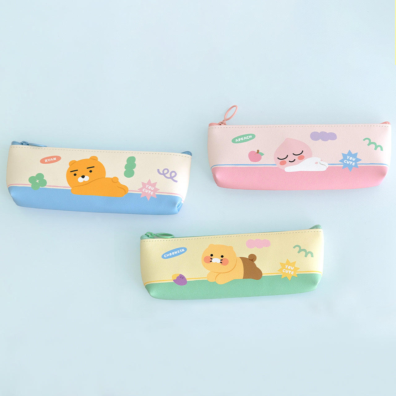 かわいいペンケースアピーチ文房具 - カカオフレンズ韓国 | Koolseoul