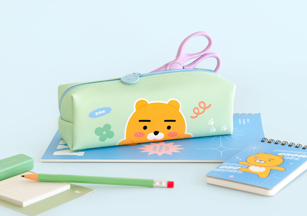 Pencil Case Ryan Stationery - Korean kawaii Kakao Friends | Koolseoul