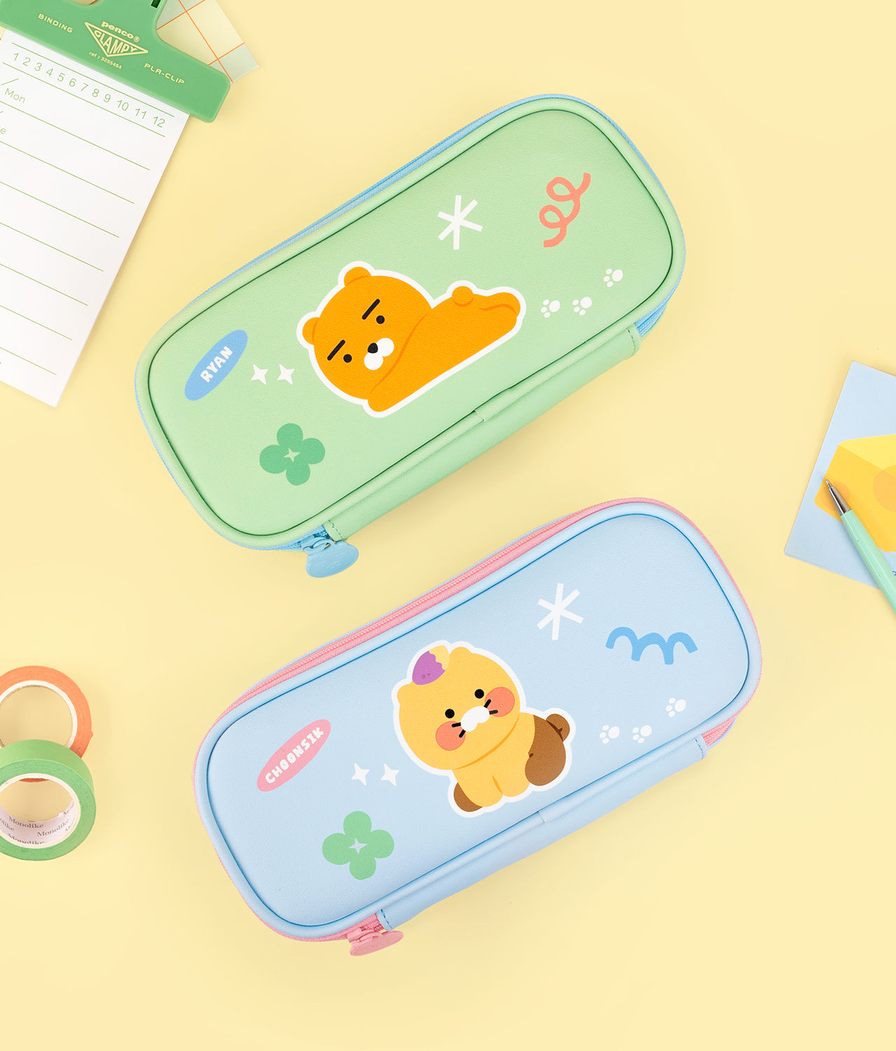 Pouch Ryan Stationery - Authentic Kakao Friends from Korea | Koolseoul