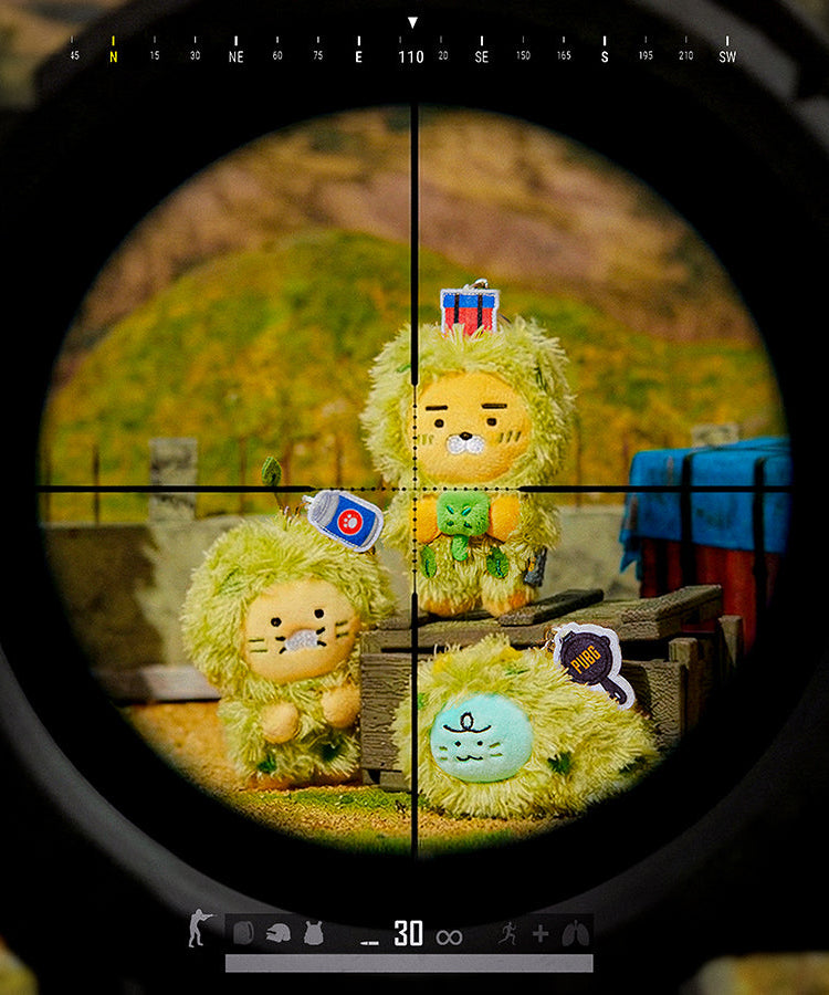 XFriends Keychain Plush Chunsik - Official Kakao Friends merchandise | Koolseoul