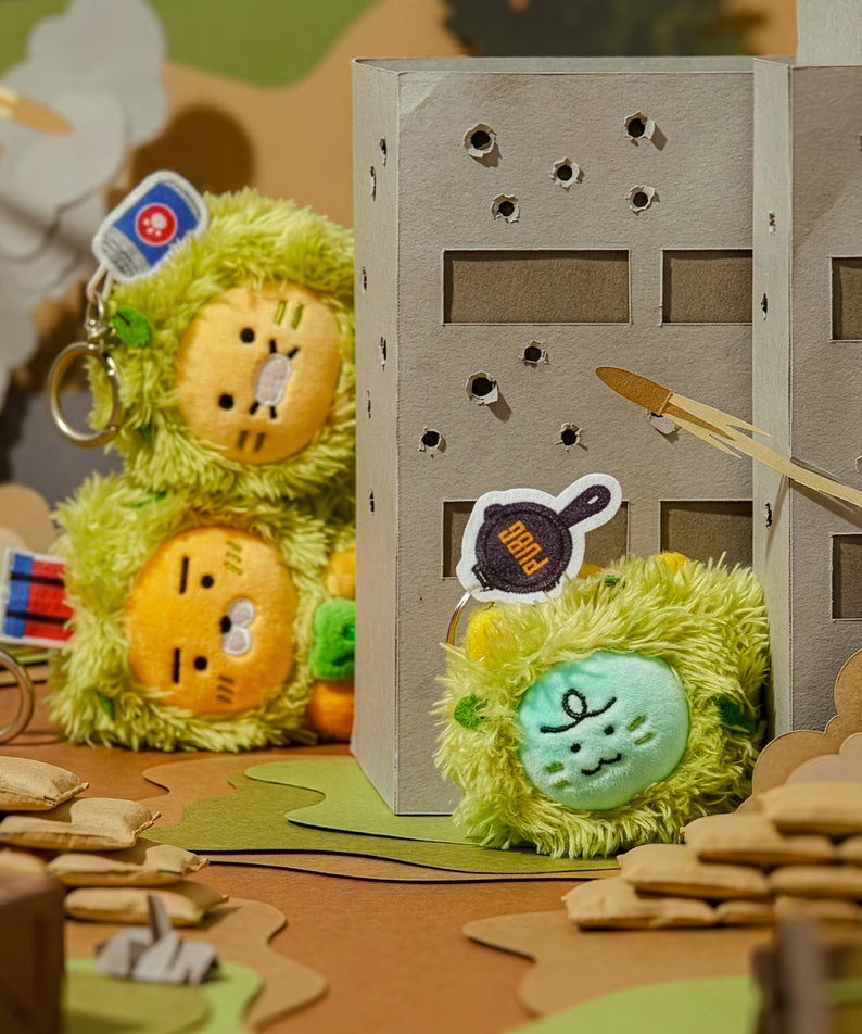 XFriends Keychain Plush Chunsik - Official Kakao Friends merchandise | Koolseoul