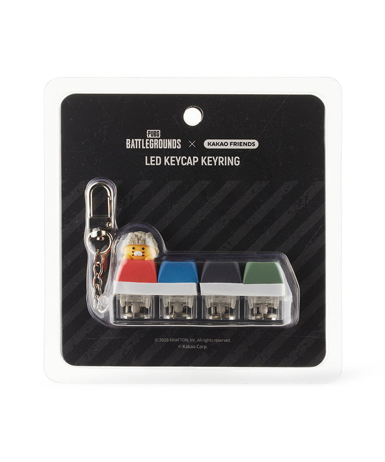 XFriends LED CasquettePorte-cles Red Friends Keychain - Authentic Kakao Friends from Korea | Koolseoul