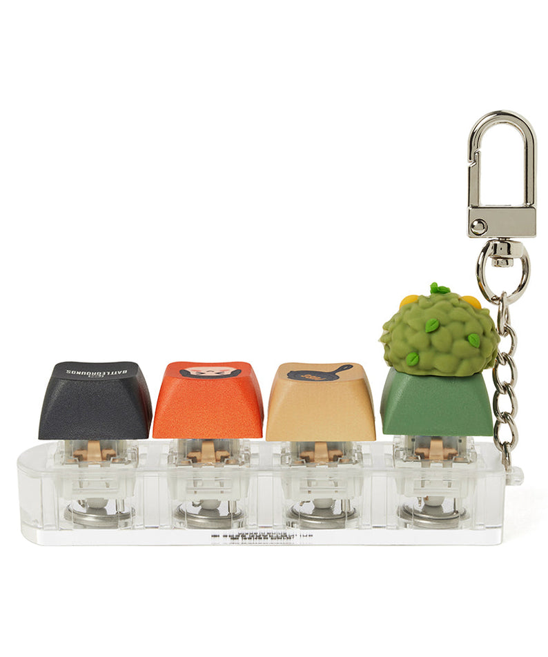 XFriends LED CasquettePorte-cles Green Friends Keychain - Korean kawaii Kakao Friends | Koolseoul