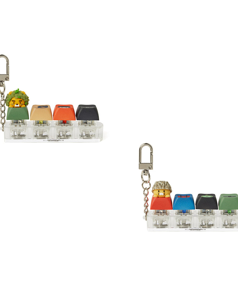 XFriends LED CasquettePorte-cles Red Friends Keychain - Official Kakao Friends merchandise | Koolseoul