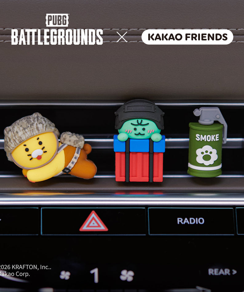 XFriends Figurine Friends Car Accessory - Official Kakao Friends merchandise | Koolseoul