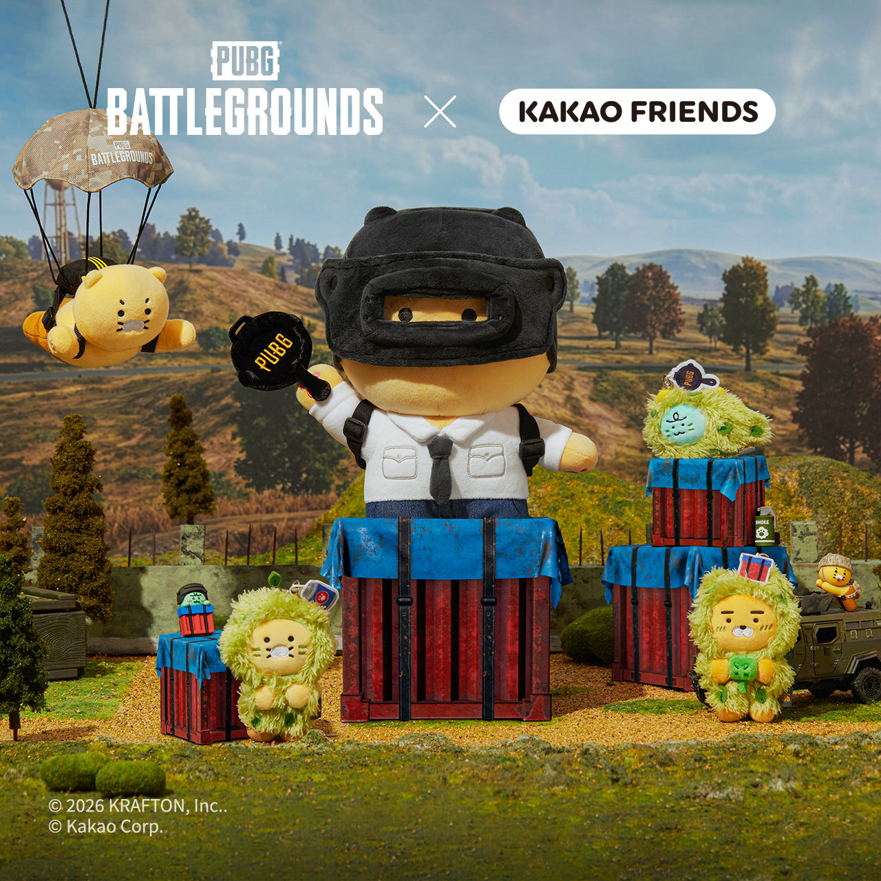 XFriends Plush Chunsik - Official Kakao Friends merchandise | Koolseoul