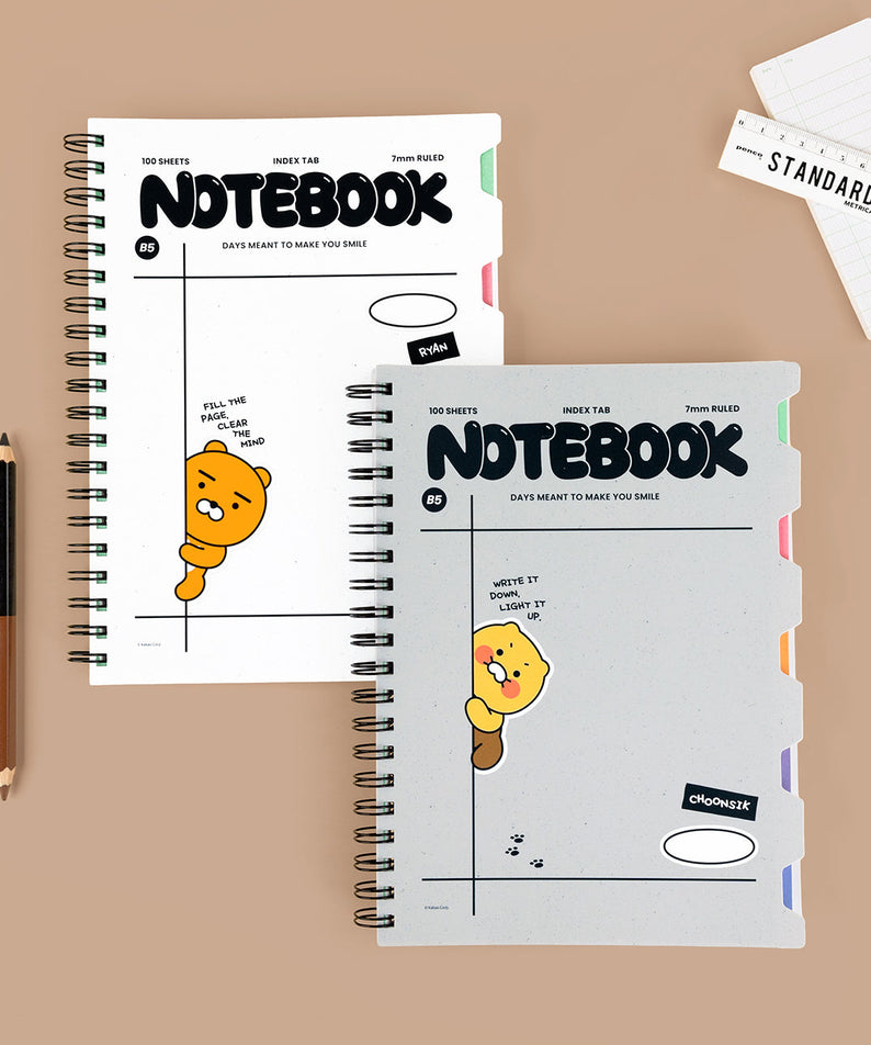 PP Notebook Chunsik Stationery - Authentic Kakao Friends from Korea | Koolseoul
