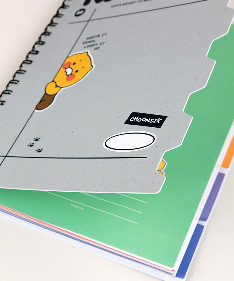 PP Notebook Chunsik Stationery - Korean kawaii Kakao Friends | Koolseoul