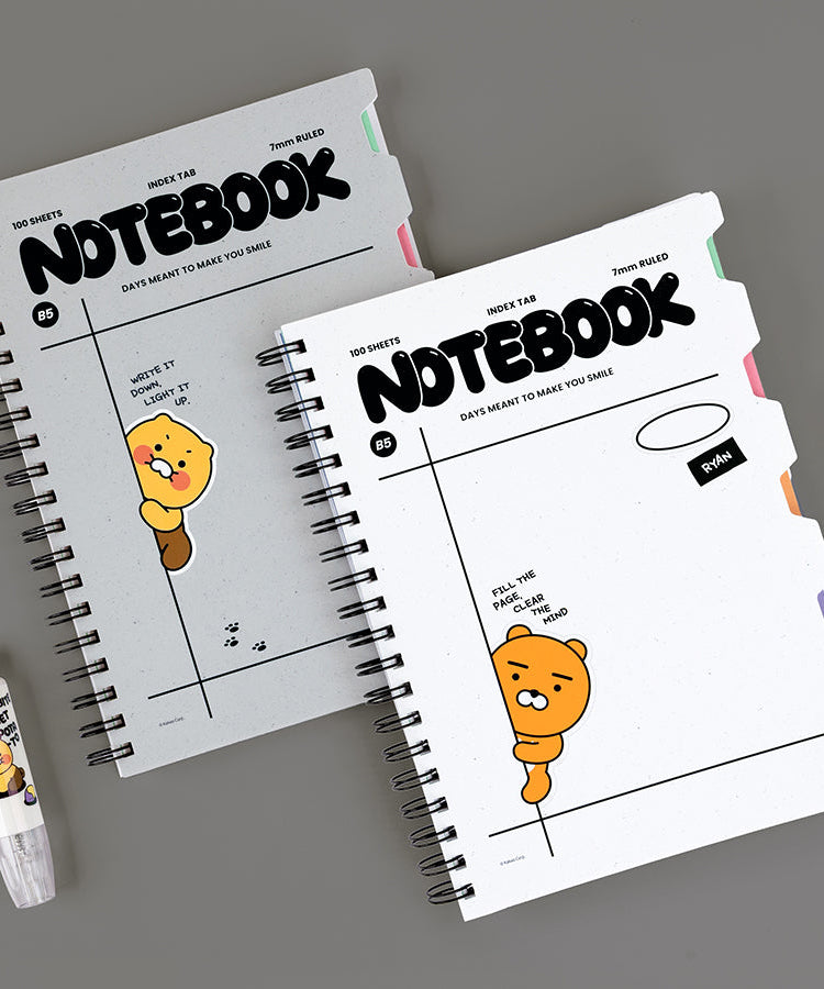 PP Notebook Chunsik Stationery - Authentic Kakao Friends from Korea | Koolseoul